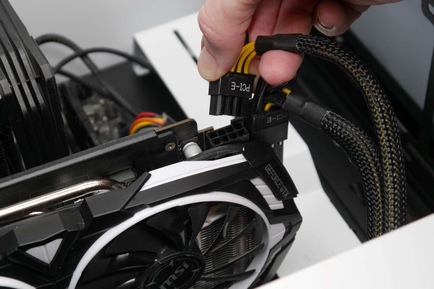 Check if the power supply unit (PSU) is providing enough power to the graphics card.
Verify that all necessary power connectors are securely connected to the graphics card.