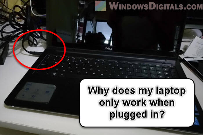 Disconnect the laptop from the power adapter and run it solely on battery power.
Observe if the laptop shuts down randomly while on battery power.