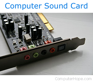 Disconnect the sound card from the current computer.
Connect the sound card to another computer.