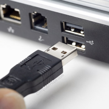 Ensure that the USB mouse is properly connected to the computer.
If using a USB hub, try connecting the mouse directly to a USB port on the computer.